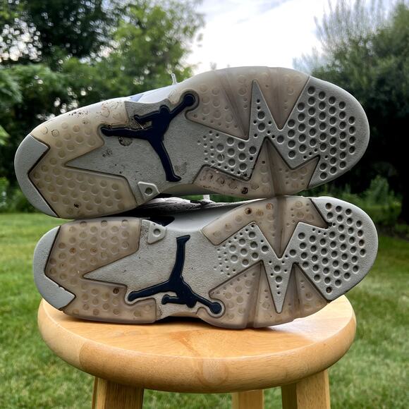 Nike Air Jordan 6 Retro Georgetown Men's Shoes - Size 10 - Ships Now - Picture 4 of 9